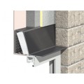 C) 140 - 150mm Wide Outer Leaf